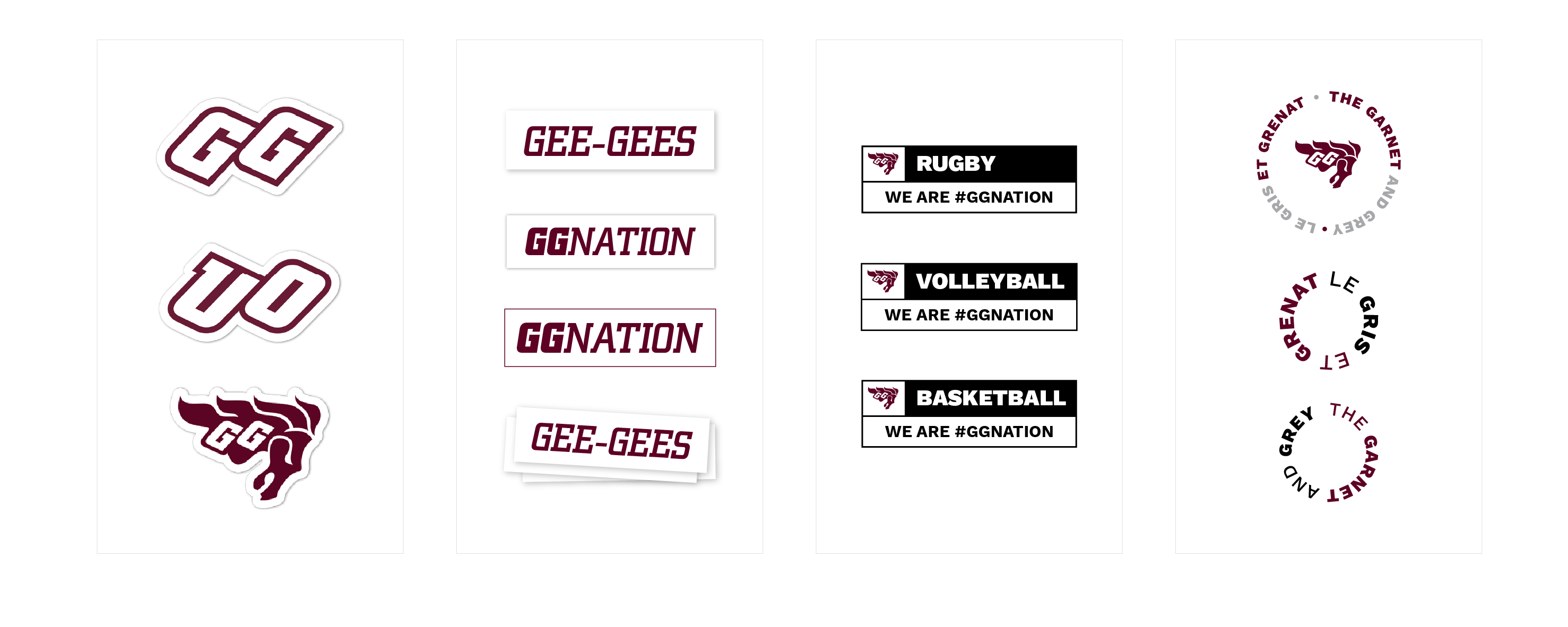 Collection of graphics such as Gee-Gees sticke and GGNation labels that are used in templates.